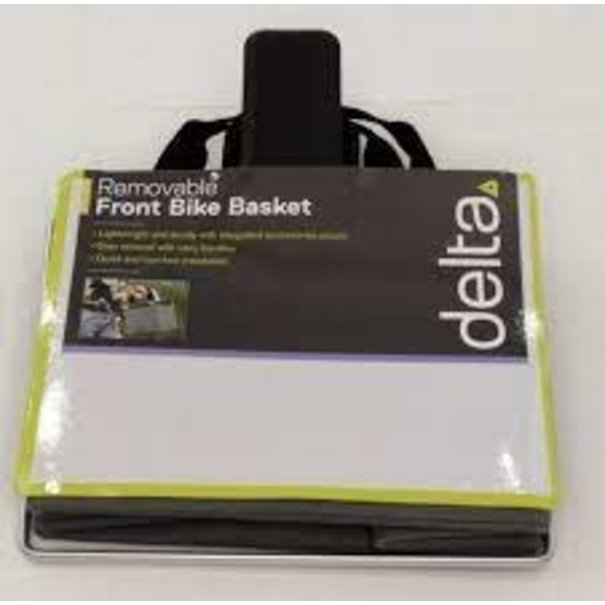 Delta Front Basket/Bag - Gray