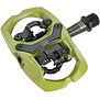 Trail III Pedals - Dual Sided Clipless with Platform, Aluminum, 9/16", Army Green
