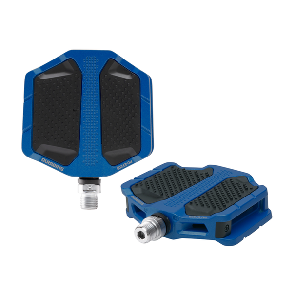 Shimano Flat Pedals - PD-EF205 - Blue