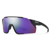 Attack MAG MTB - Matte Black || ChromaPop Violet Mirror Unisex Sunglass