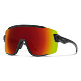 Wildcat - Matte Black || ChromaPop Red Mirror Unisex Sunglass