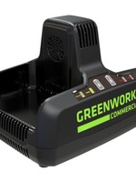 Greenworks Chargeur double 82V - 8.0 ah