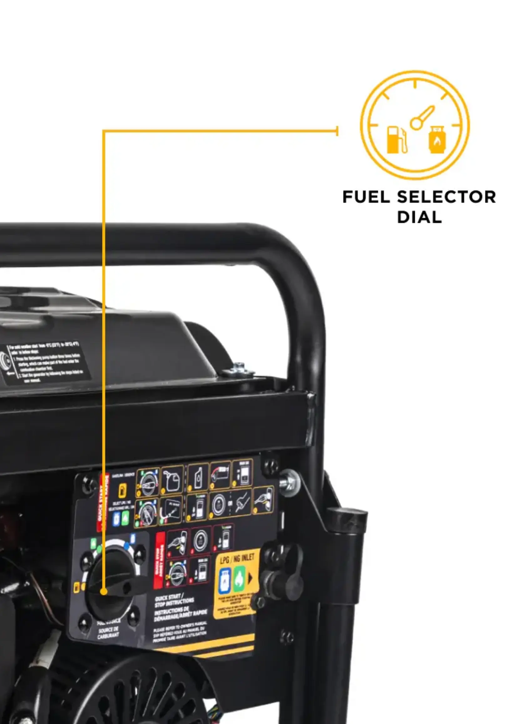 BE Power Équipement Génératrice BE 12500T