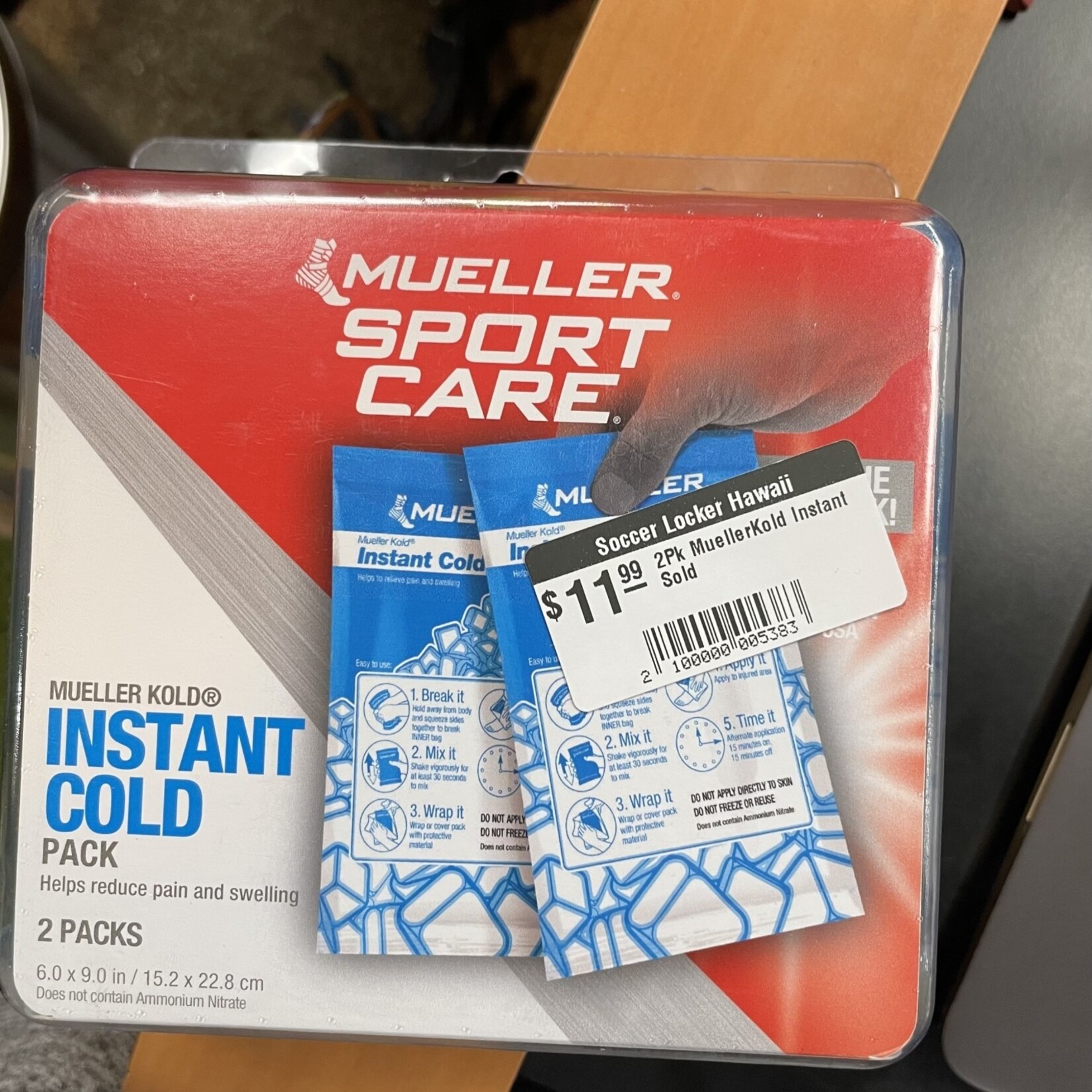 2Pk MuellerKold Instant Cold
