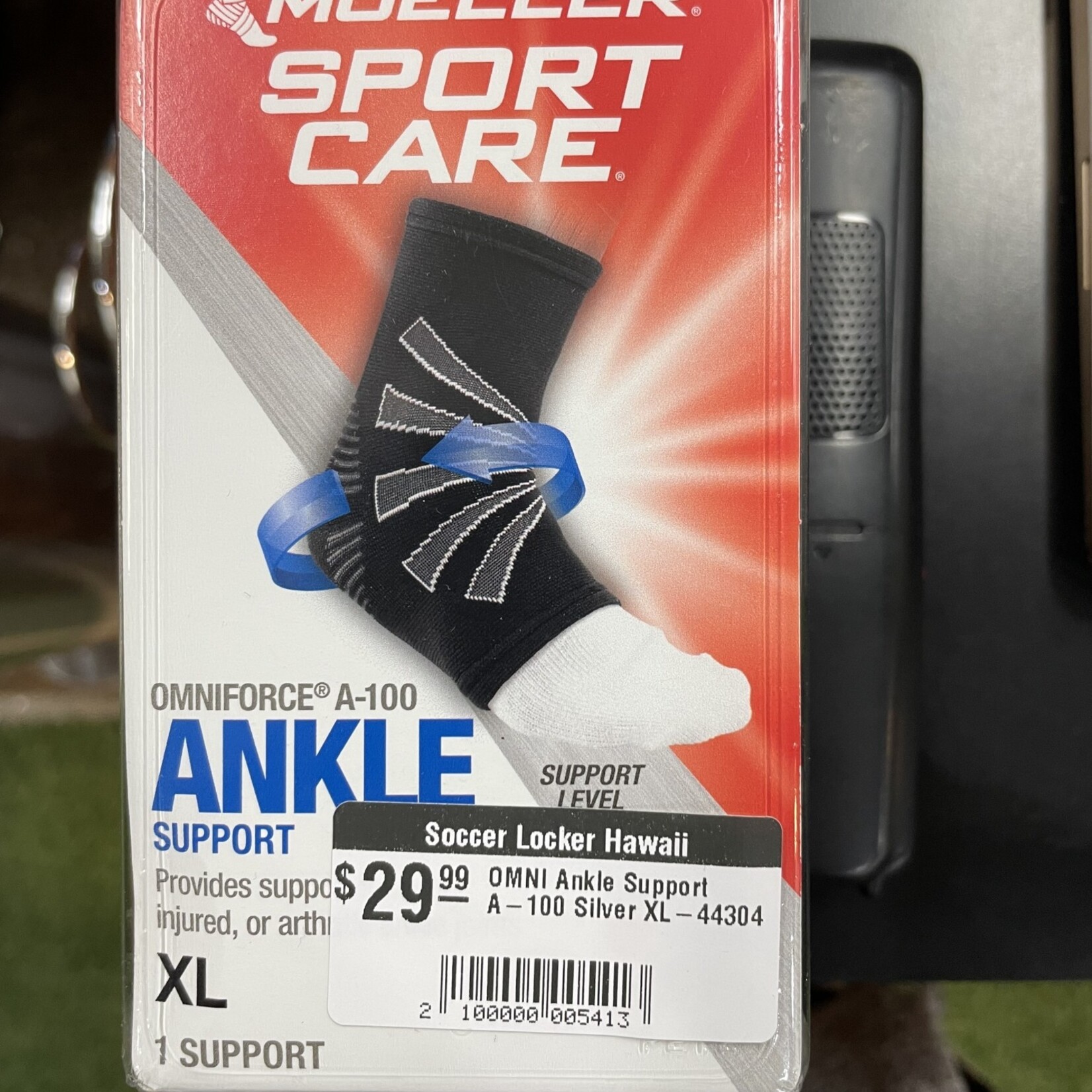 Mueller OMNI Ankle Support A-100 Silver XL-44304