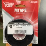Mtape 1.5"x10YD Black s/c - 430824
