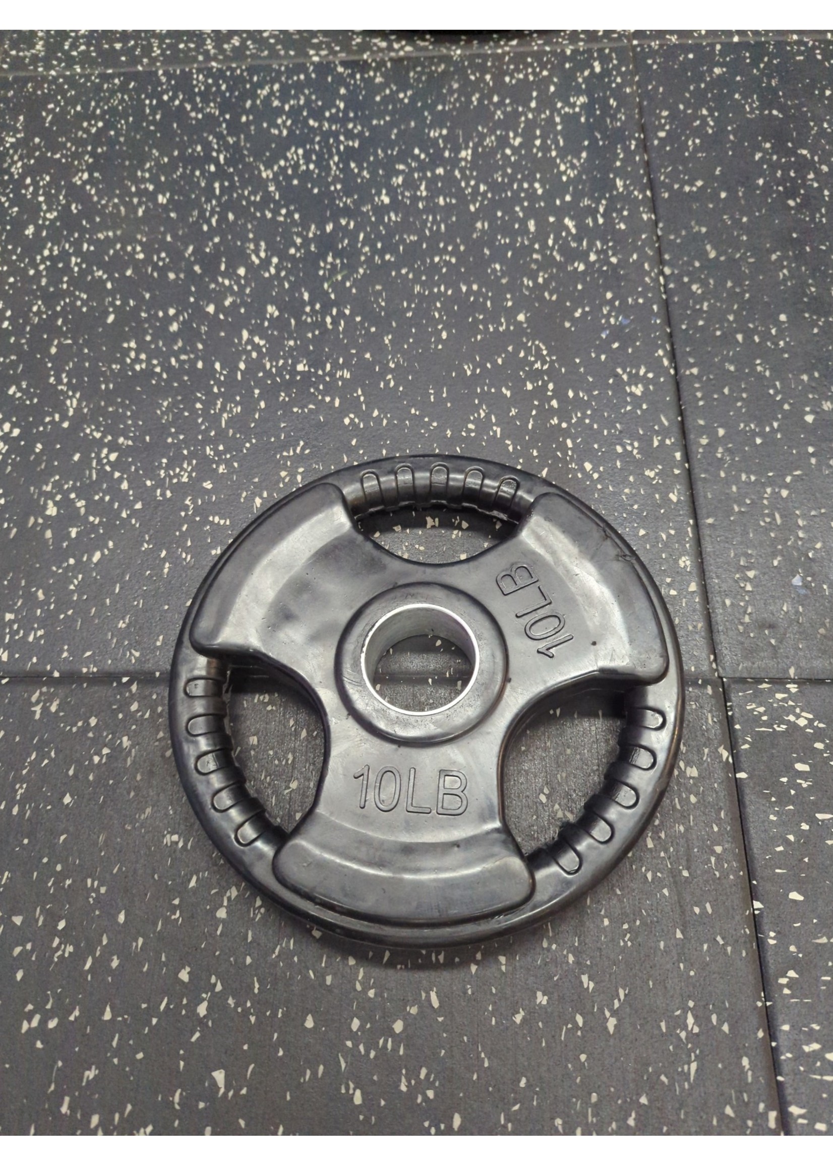 10 Pound Rubber Coated 2" Plate