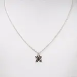 Laha'ole Designs Laha'ole Designs: Quilt Necklace-Puakenikeni- Sterling Silver w/chain