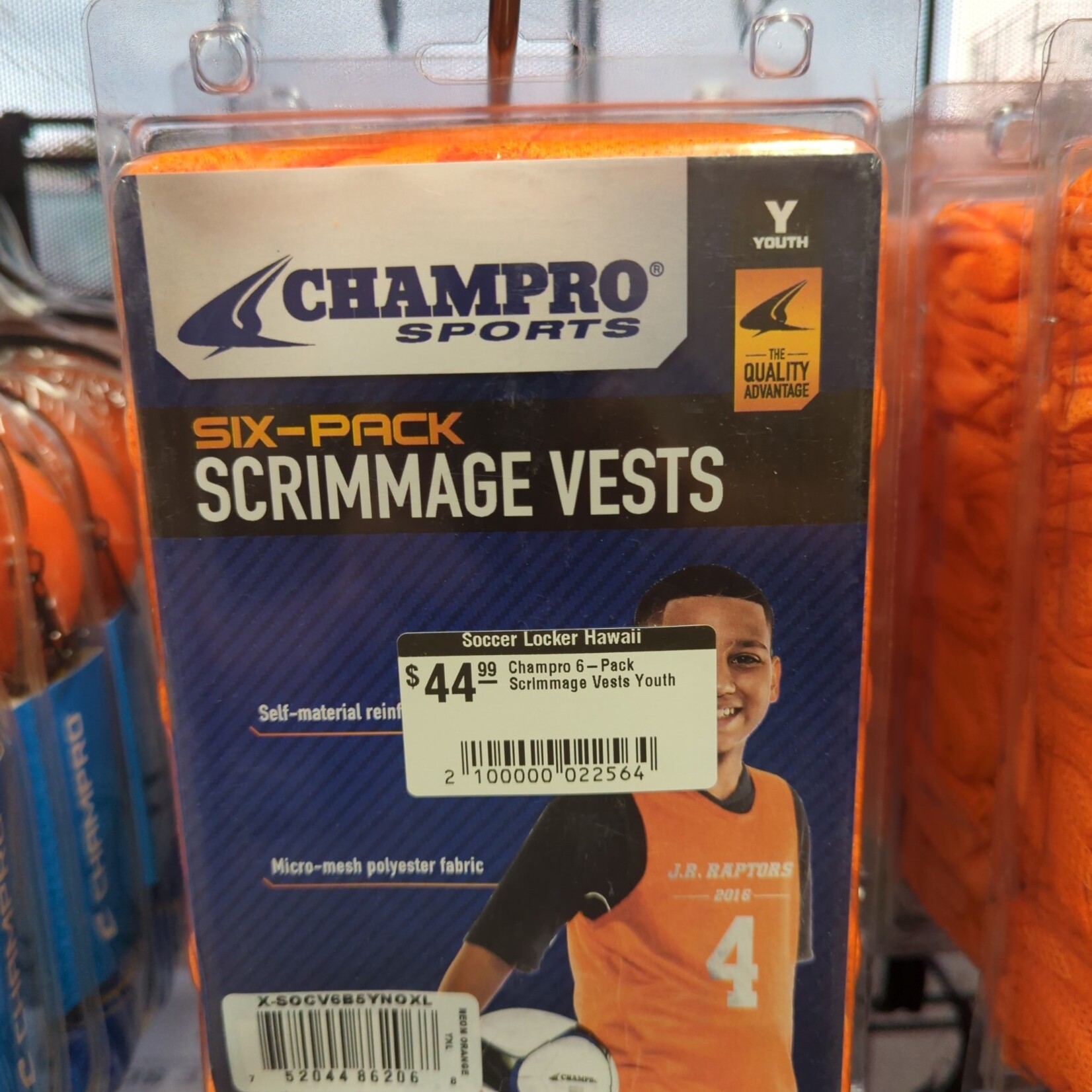 Champro Champro 6-Pack Scrimmage Vest Youth