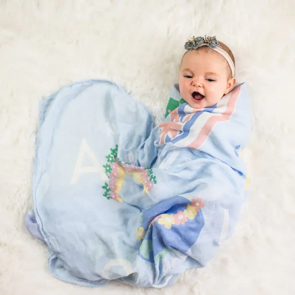 Coco Moon Coco Moon Piapa Muslin Swaddle Blanket Soccer Locker Hawaii
