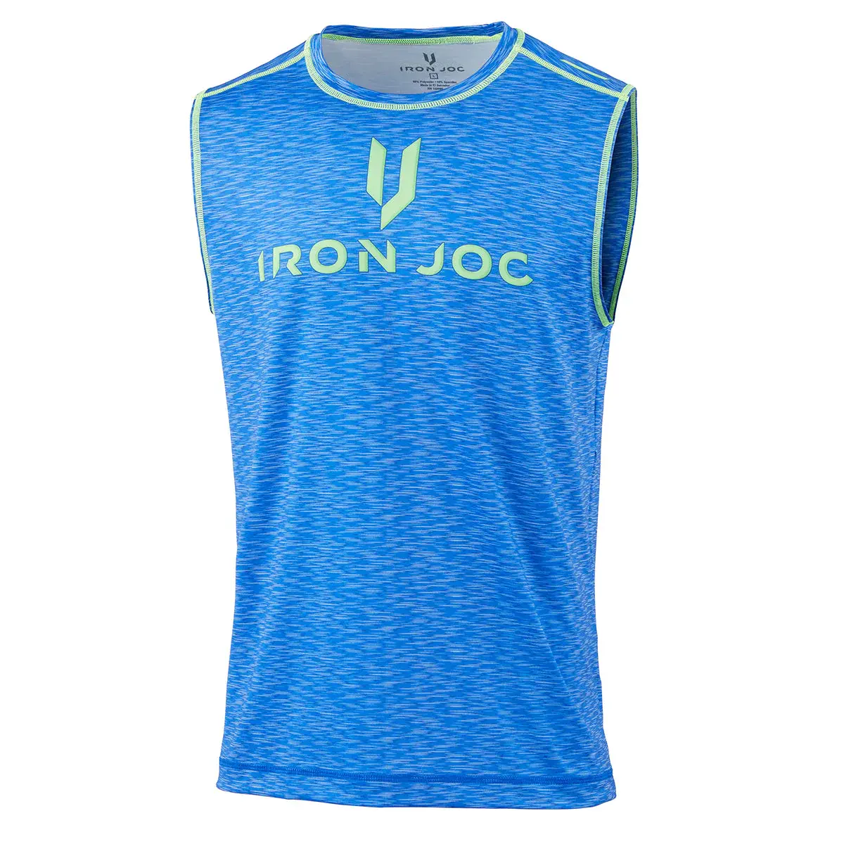 Iron Joc Performance Sleeveless T Shirt (Large Logo) Soccer Locker