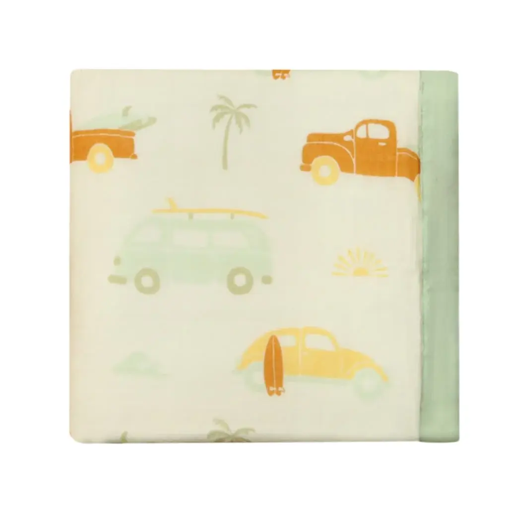 Coco Moon Coco Moon: Beach Bound Baby Quilt - Soccer Locker Hawaii