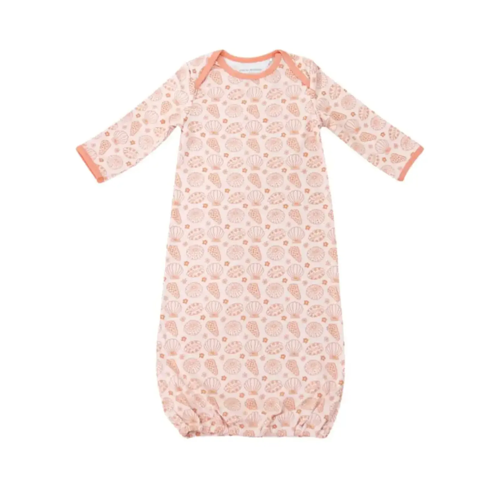 Coco Moon Coco Moon: Shell-abrate Bamboo Layette Gown