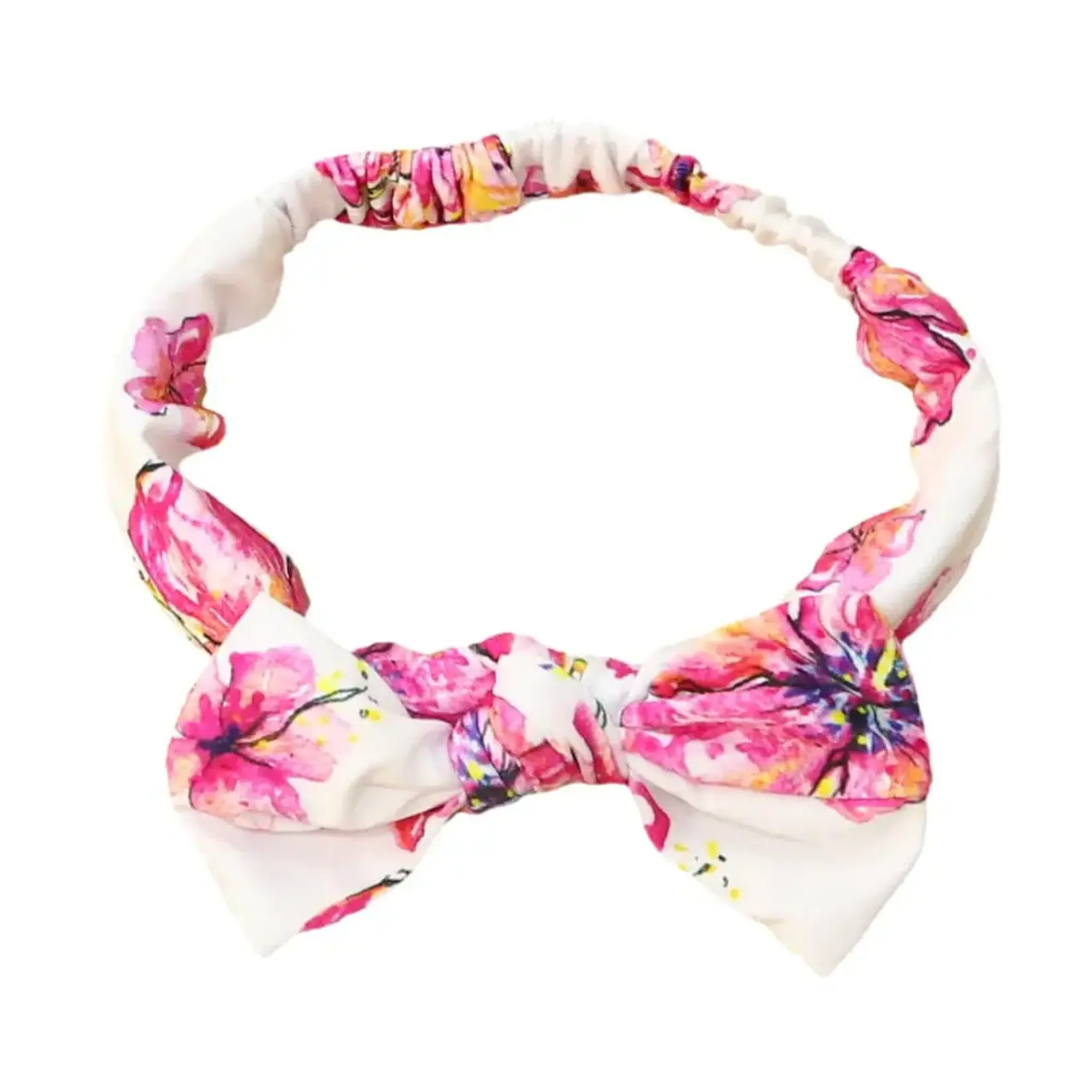 Coco Moon Coco Moon: Hibiscus Kiss Bow Headband