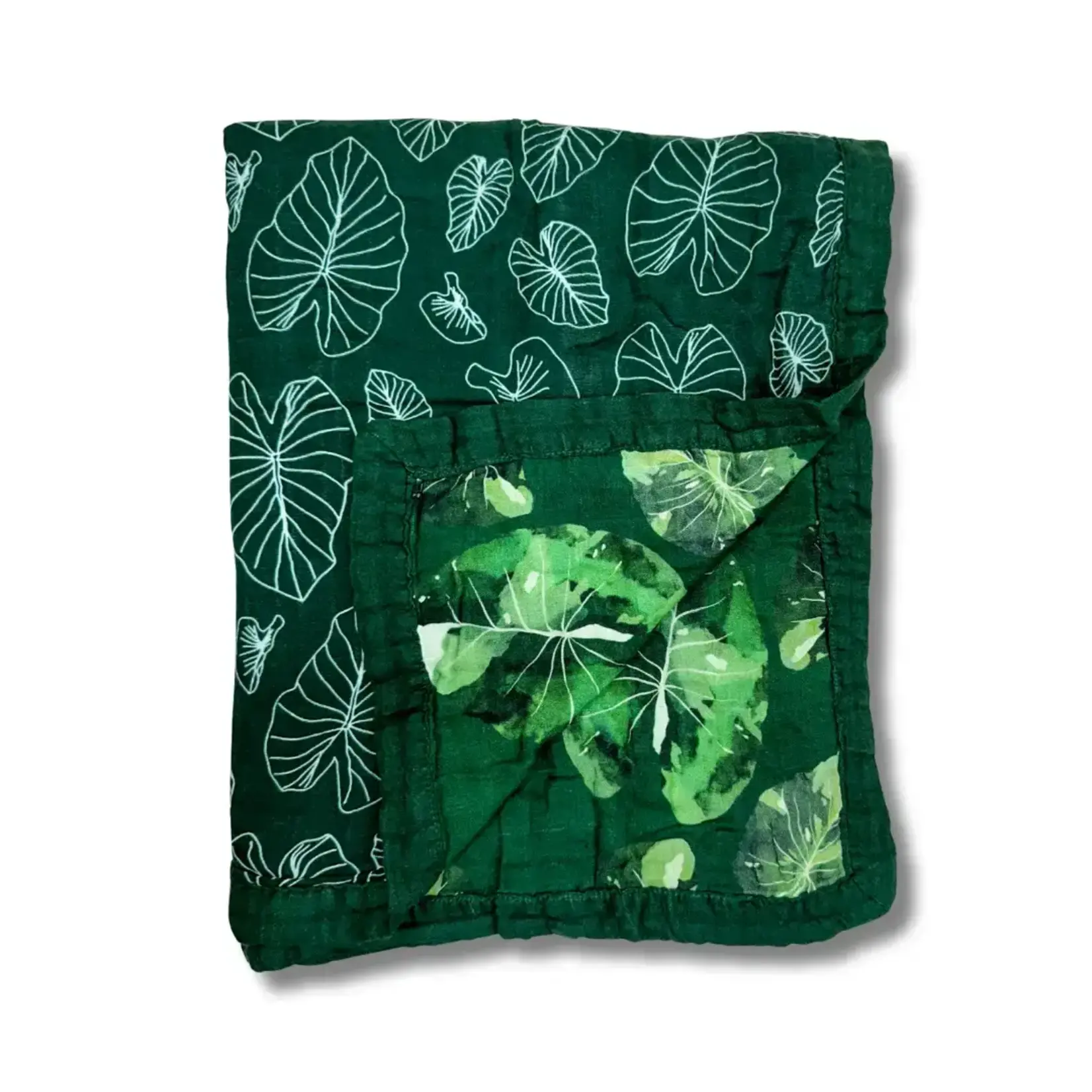 The Keiki Dept The Keiki Dept: Nanea Bamboo Muslin Throw Quilt