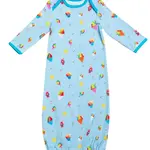 Coco Moon Coco Moon: Rainbow Shave Ice Bamboo Layette Gown