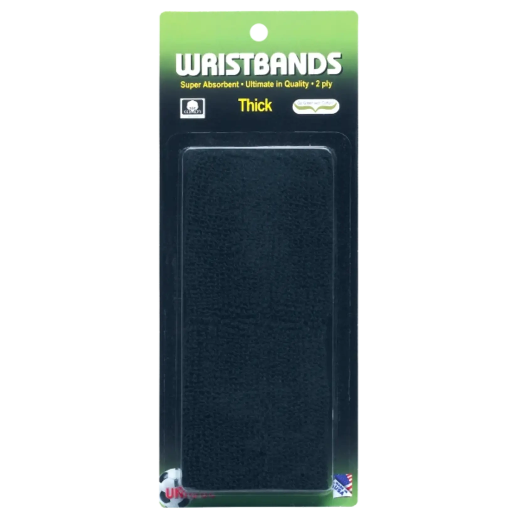Unique Sports Hi Performance Wrist Band 2 pk