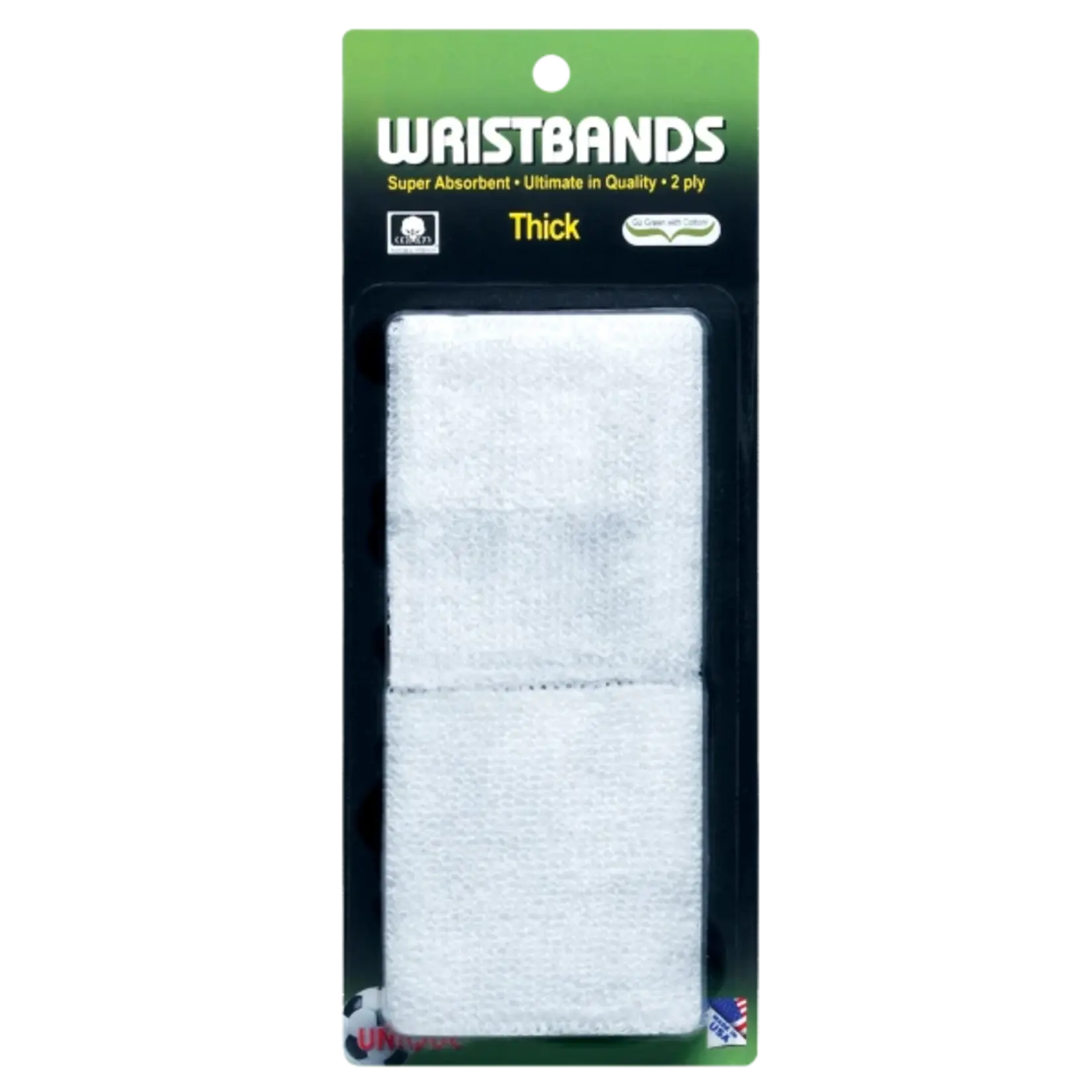 Unique Sports Hi Performance Wrist Band 2 pk