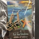 Kai-Kea Kreations Kai-Kea Kreations: Glass Float Earrings: Sterling Silver