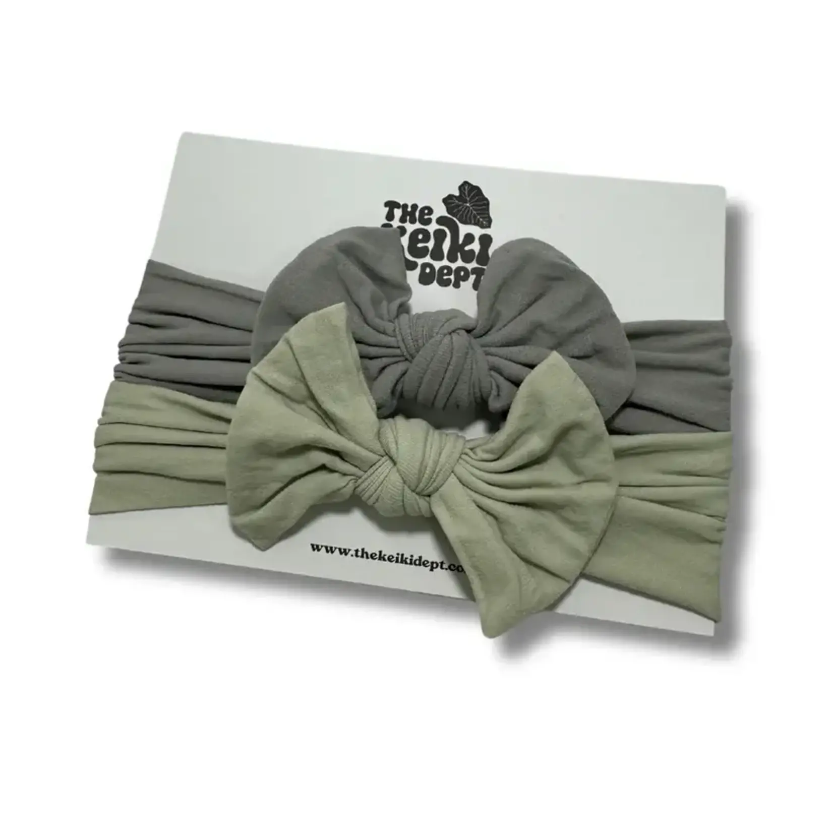 The Keiki Dept The Keiki Dept: Nylon Headband bow