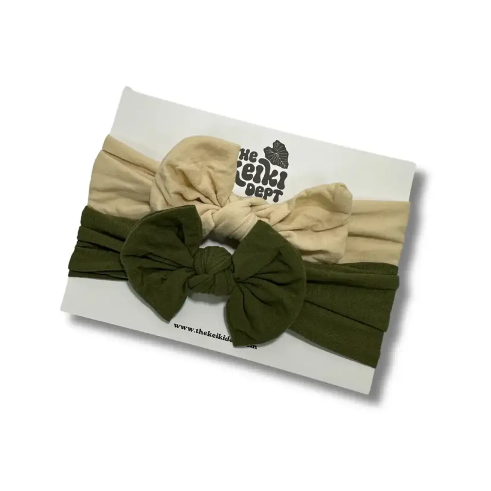 The Keiki Dept The Keiki Dept: Nylon Headband bow