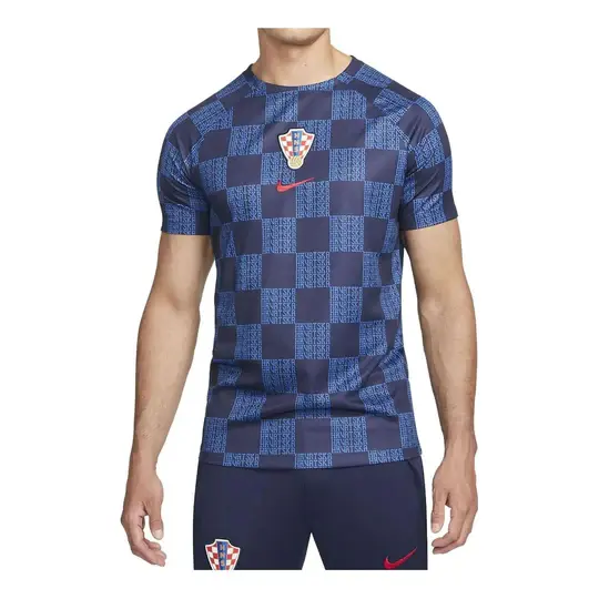 Nike Nike Croatia Pre-Match Jersey DM9546-496 - Soccer Locker Hawaii