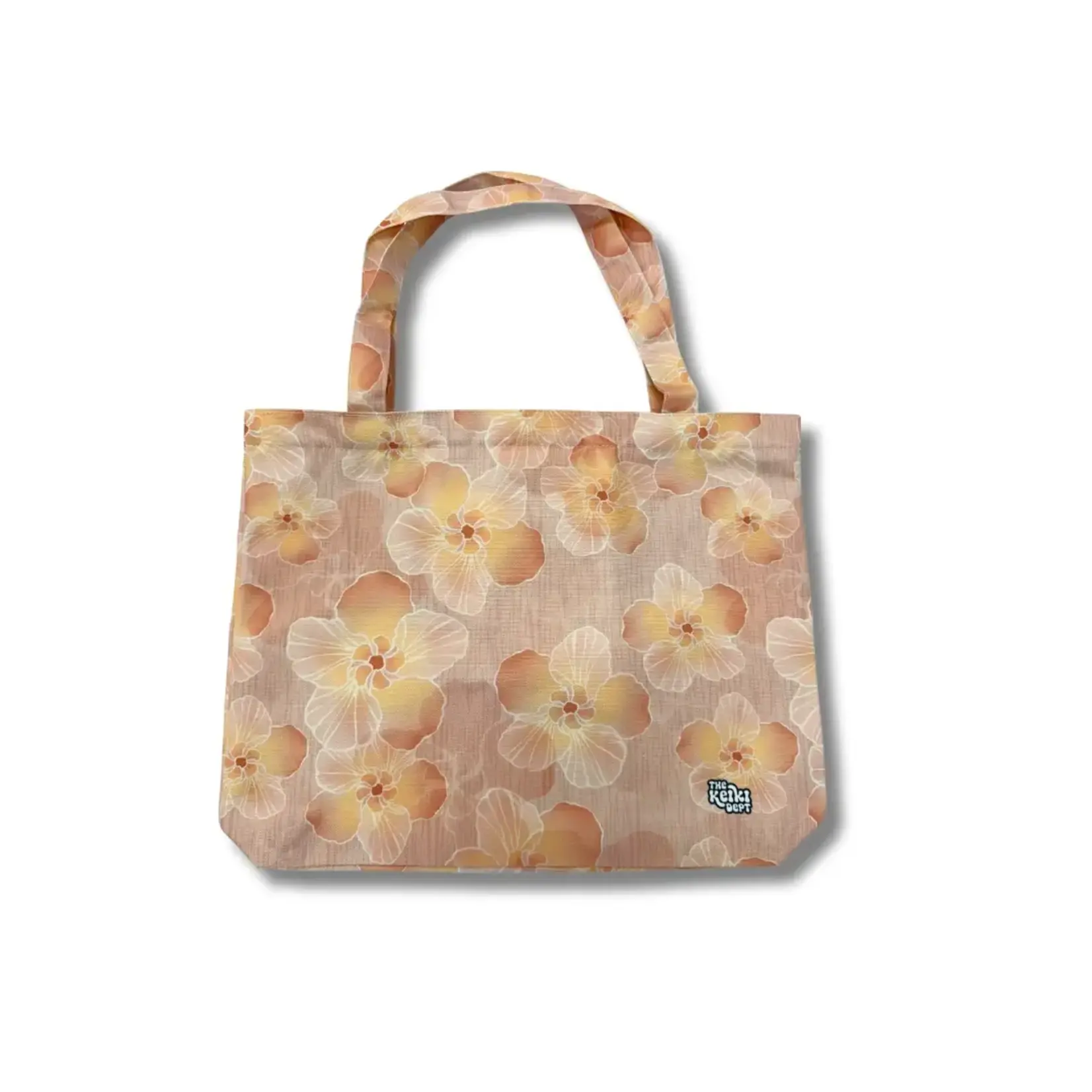 The Keiki Dept The Keiki Dept: Hawaii Canvas Zipper Tote Bags