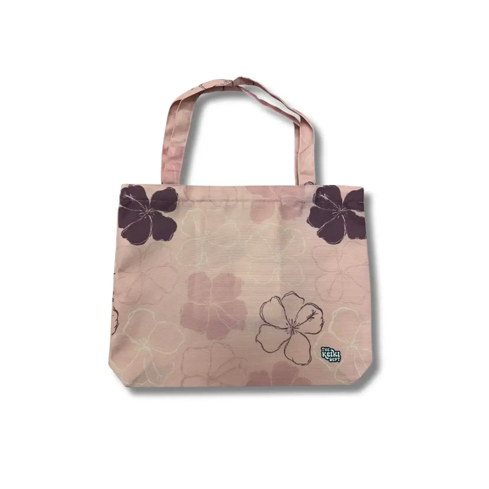 The Keiki Dept The Keiki Dept: Hawaii Canvas Zipper Tote Bags