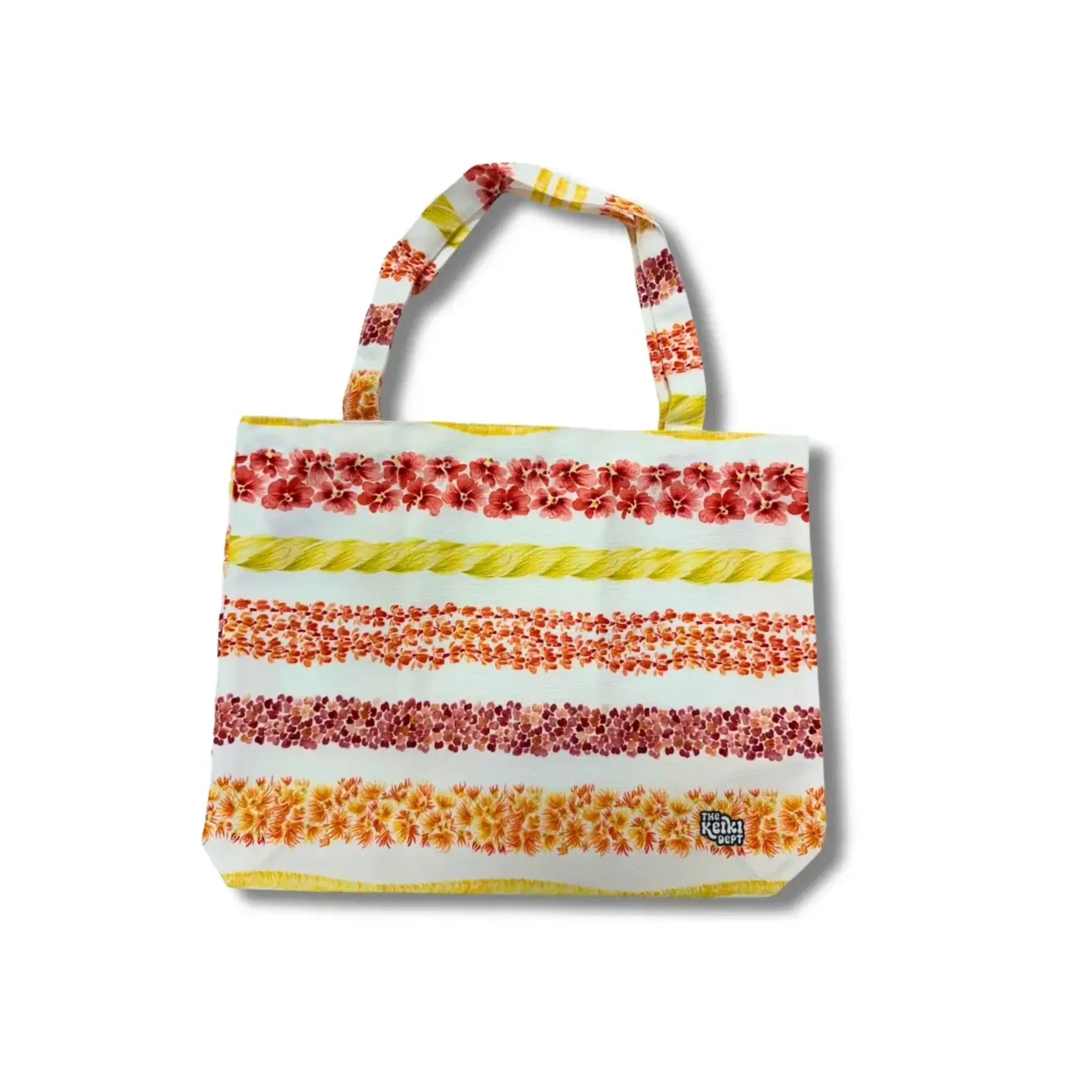 The Keiki Dept The Keiki Dept: Hawaii Canvas Zipper Tote Bags