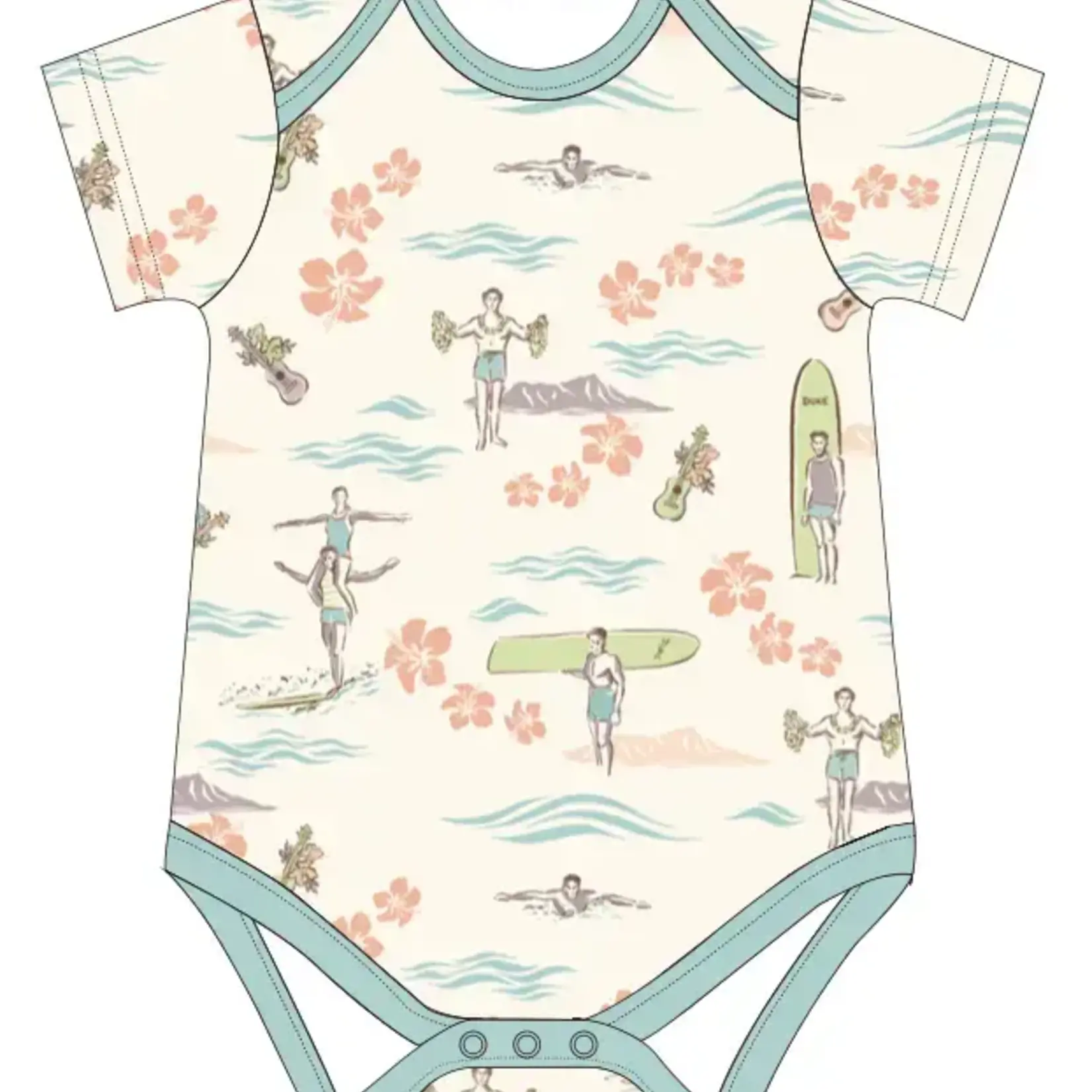 Coco Moon Coco Moon: Duke Bamboo Onesie