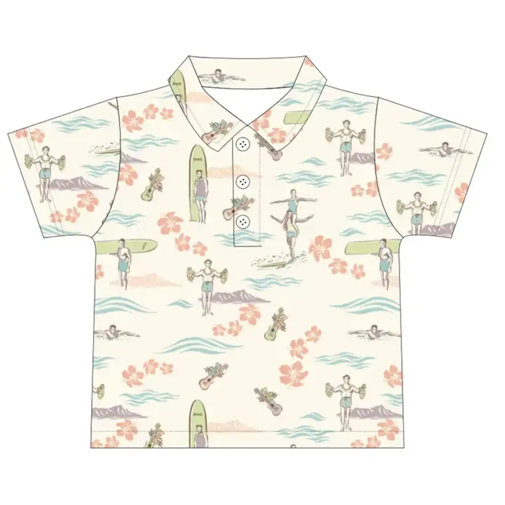 Coco Moon Coco Moon: Duke Bamboo Polo Shirt