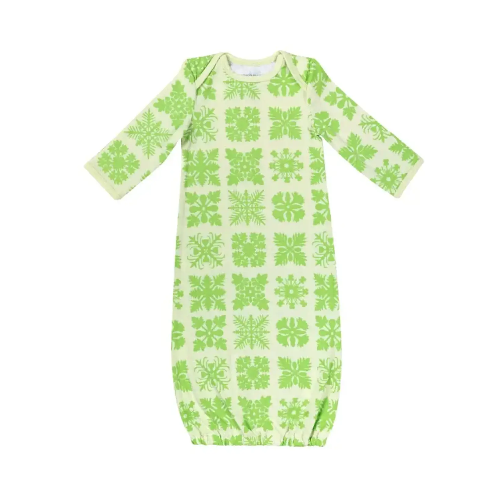 Coco Moon Coco Moon: Napuanani in Pakalana Bamboo Layette Gown