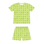 Coco Moon Coco Moon: Green Napuanani Women's Short Bamboo Pajamas