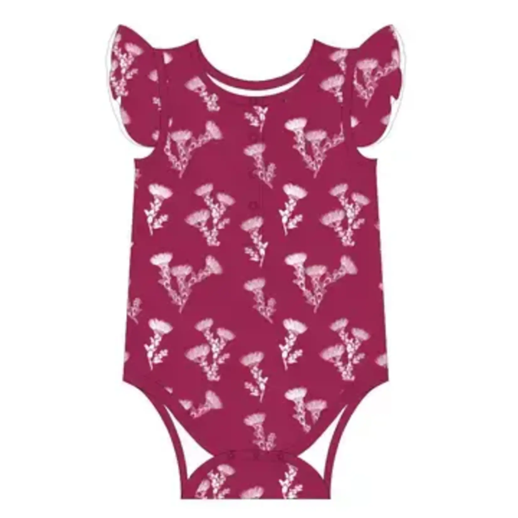 Coco Moon Coco Moon: Flutter Sleeve Onesie