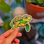 Mahea Leah Mahea Leah: Honu - Hawaiian Sea Turtle Sticker