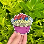 Mahea Leah Mahea Leah: Acai Bowl Sticker