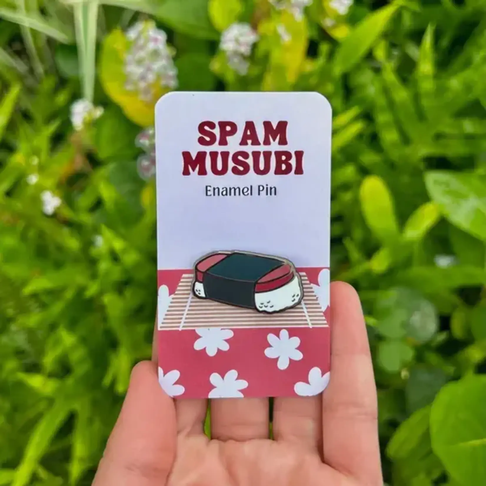 Mahea Leah Mahea Leah: Spam Musubi Enamel Pin