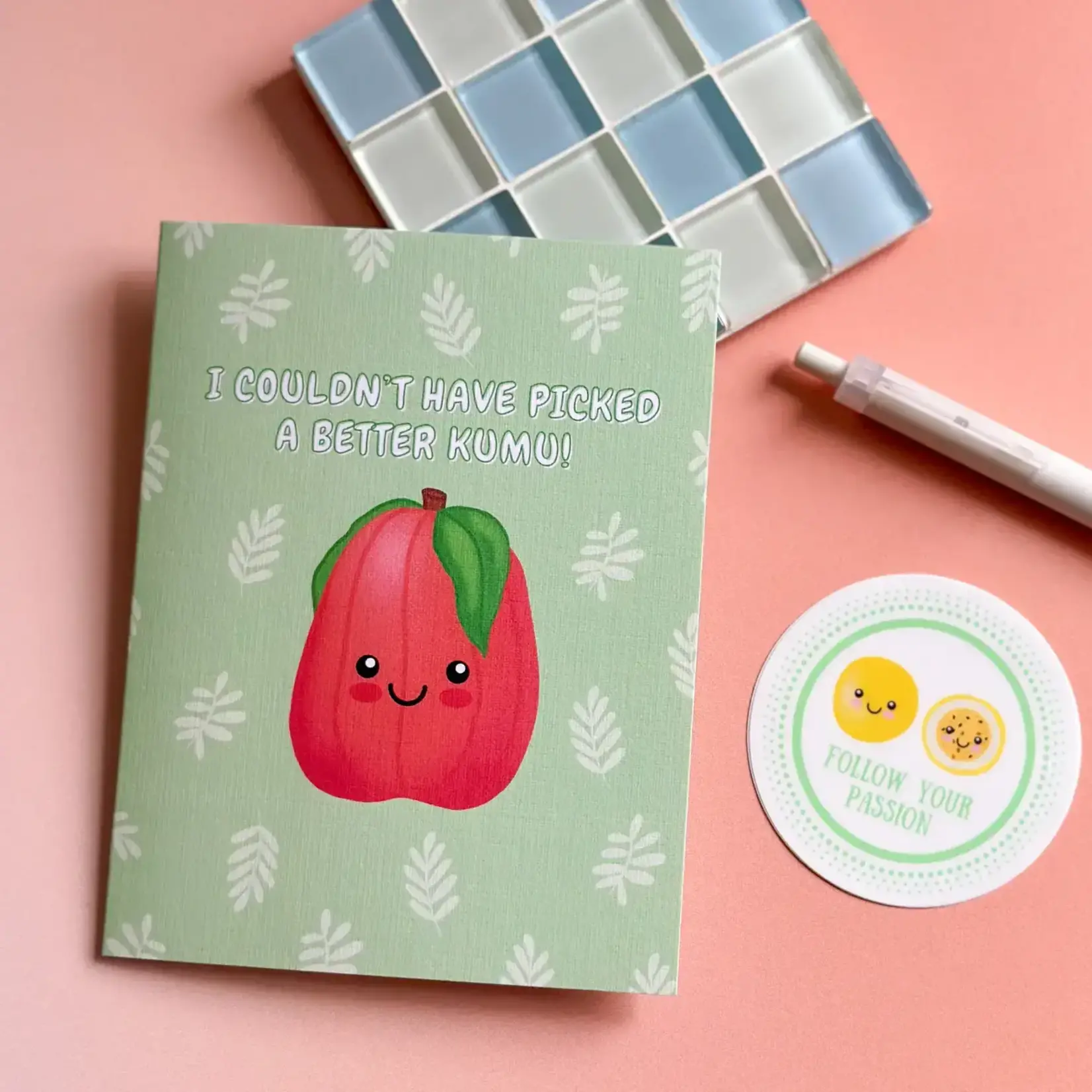 Design Jord Design Jord: Mahalo Kumu (Mountain Apple)-Greeting Card