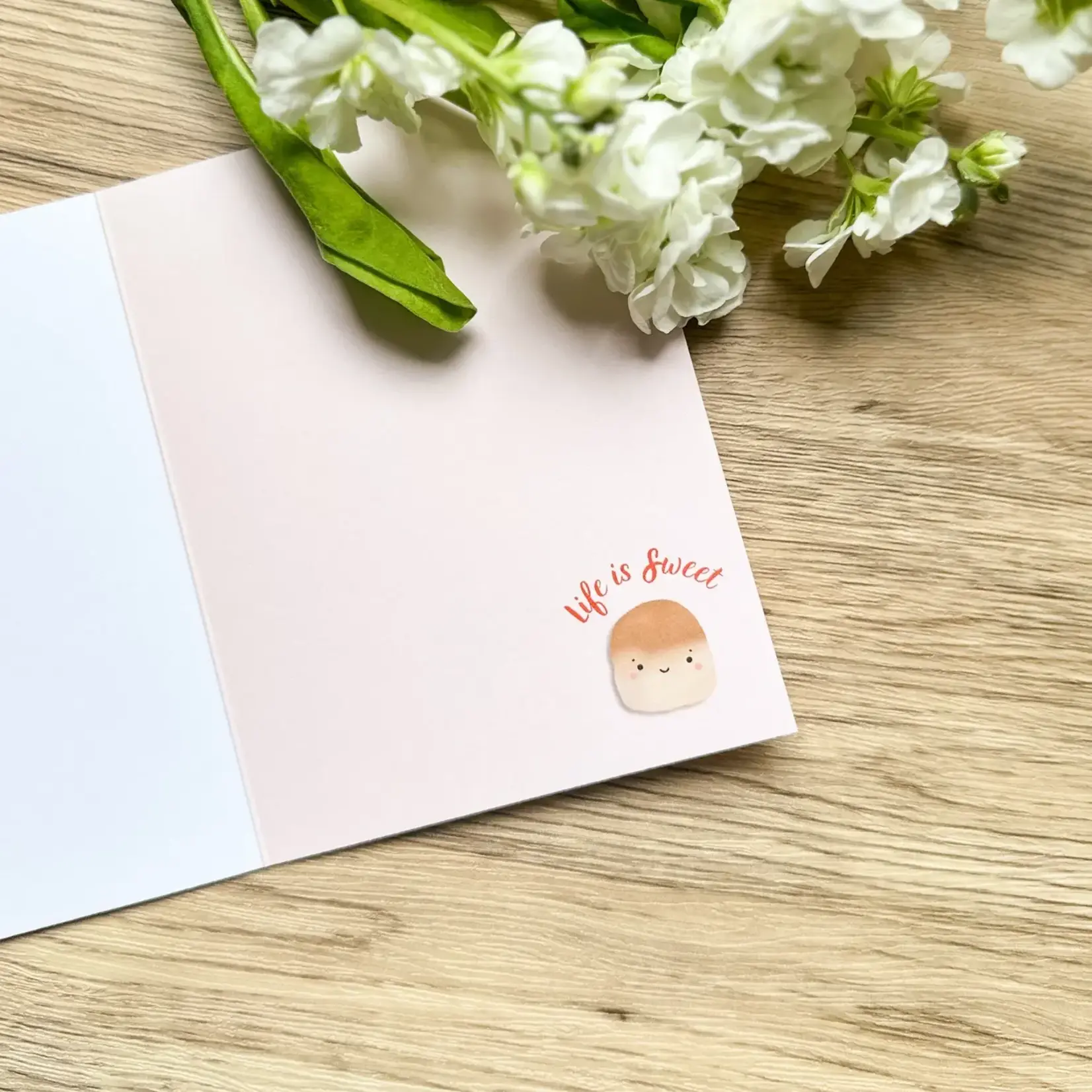 Design Jord Design Jord: Hawaiian Bun in the Oven-Greeting Card