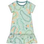 Coco Moon Coco Moon: Ruffle Hem Bamboo T-Shirt Dress