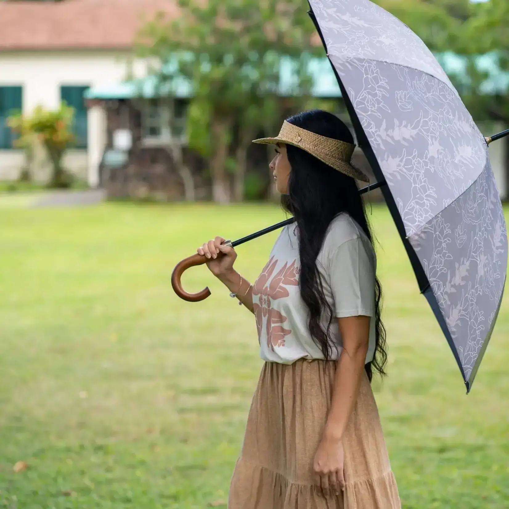 Laha'ole Designs Laha'ole Designs: Maku'e Liko Lehua Umbrella