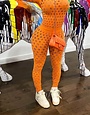 Beauty Junkee Collection Stretch Long Sleeve Fishnet Jumpsuit