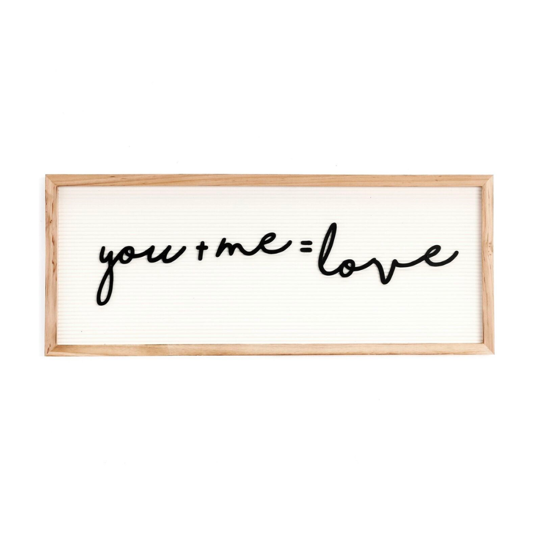 You And Me Wall Art Staghorn Mercantile