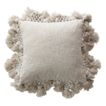 Creative Co-Op Sybil Natural Slub Pillow