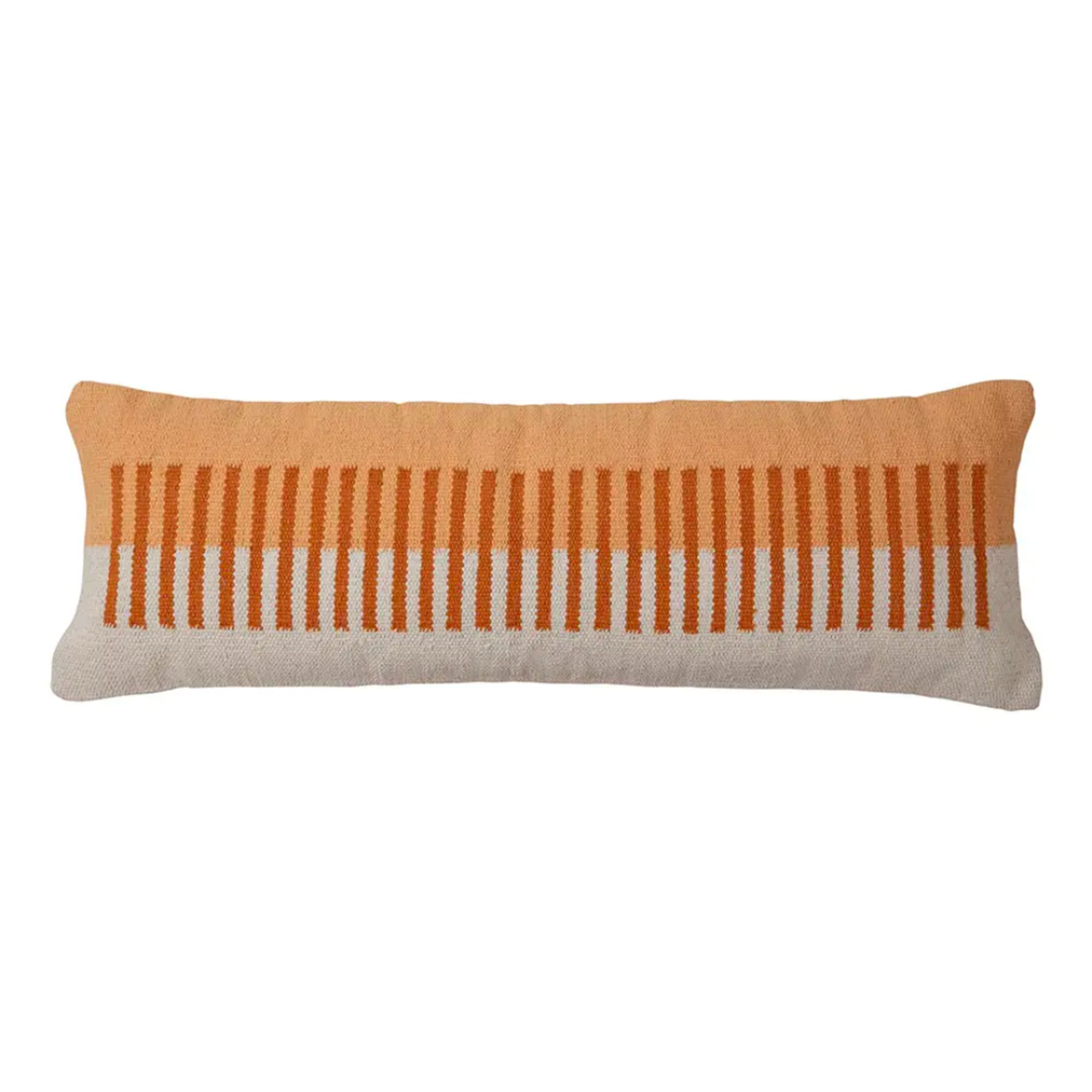 Casa Amarosa Terra Stripe Lumbar Pillow