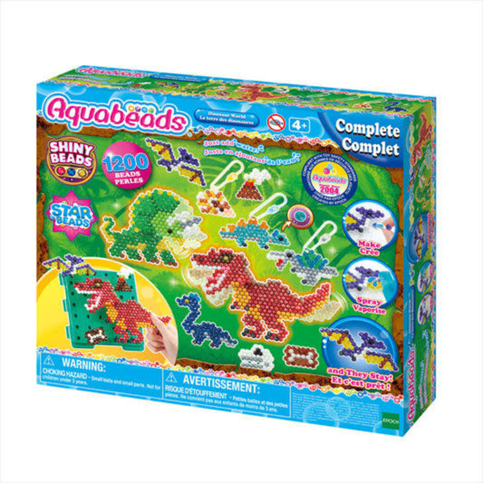Aquabeads Dinosaur World, Kids Crafts, Beads, Arts And Crafts, Complete  Activity Kit For 4+ : Target