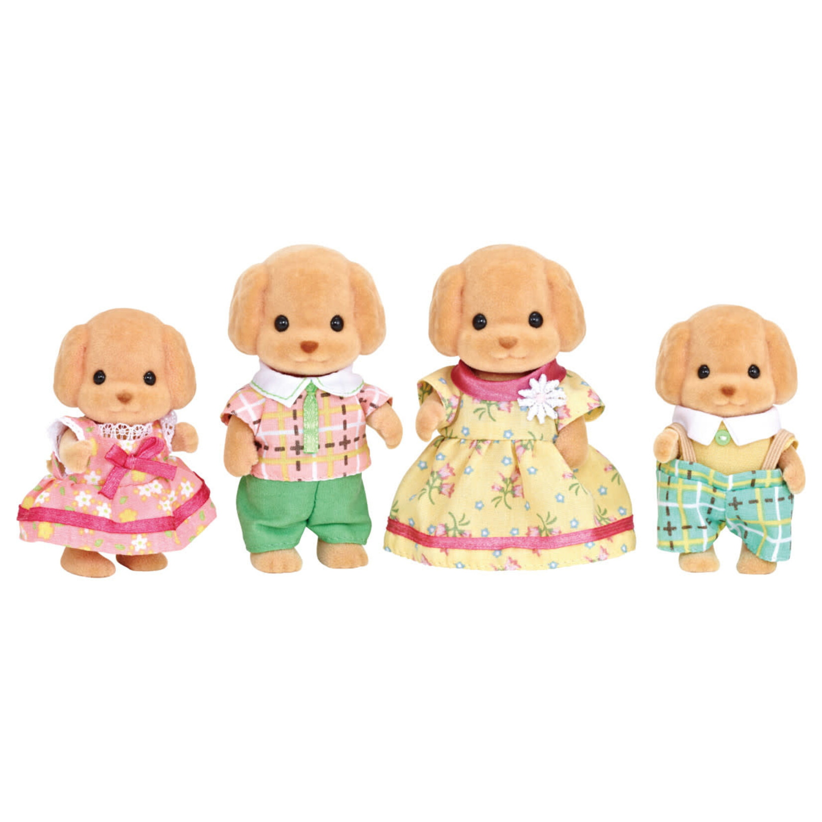 Calico Critters Toy Poodle Family Set