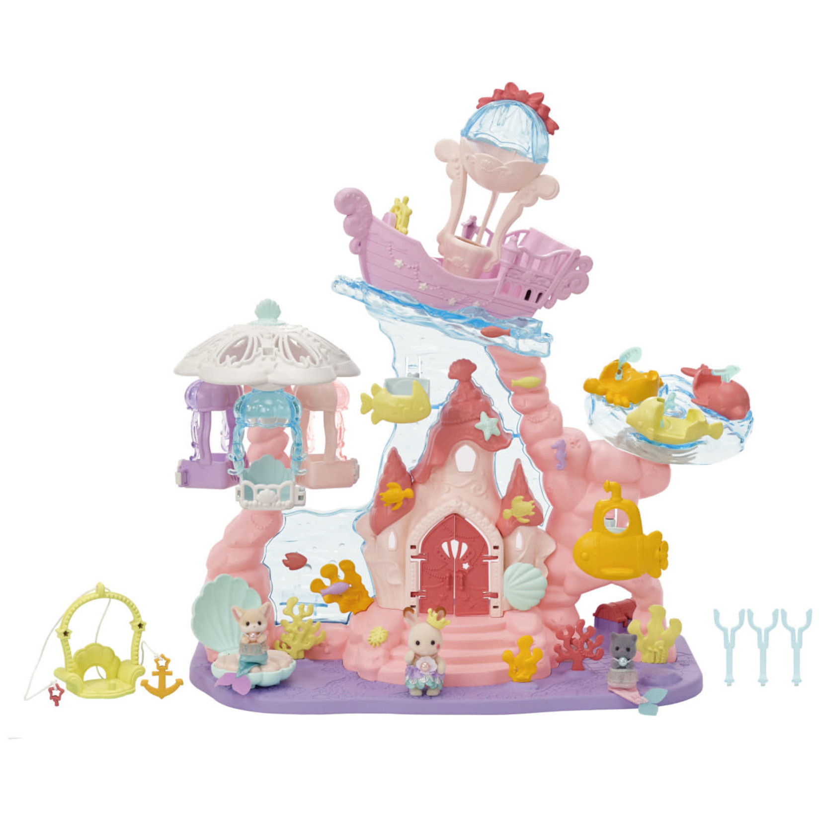 Calico Critters Baby Mermaid Castle Set