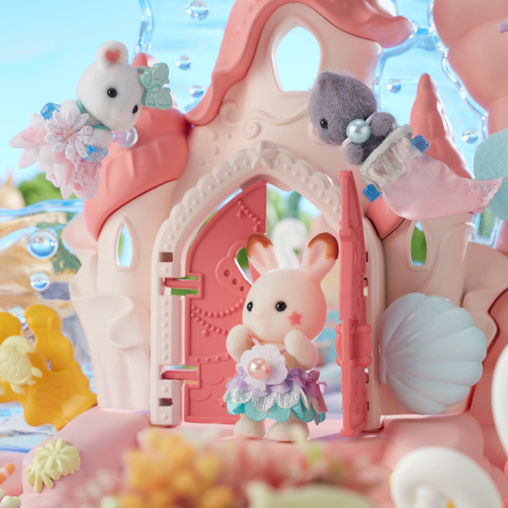 Calico Critters Baby Mermaid Castle Set