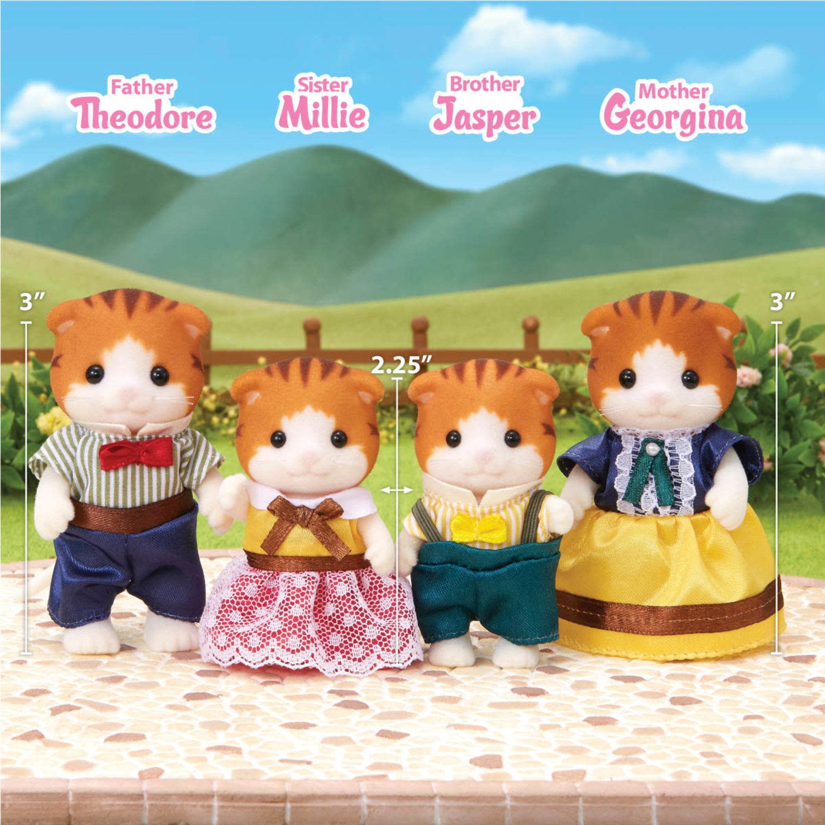 Calico Critters Calico Critters Maple Cat Family